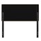 Merrick Lane Coppola Headboard with Tufted Upholstery and Powder Coated Metal Frame